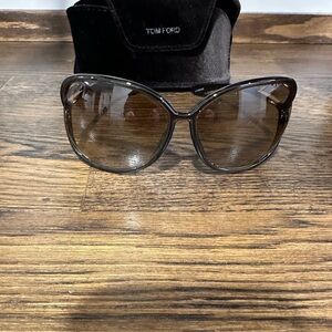 Tom Ford Raquel Black Sunglasses (FT 0076)